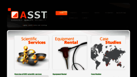 What Asstgroup.com website looked like in 2016 (8 years ago)