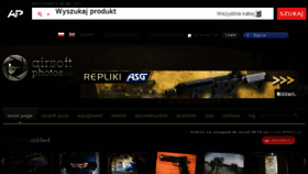 What Airsoftphotos.net website looked like in 2016 (8 years ago)