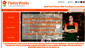 What Ascotvaleflorist.com.au website looked like in 2016 (8 years ago)