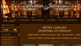 What Antiekjuwelier.nl website looked like in 2016 (8 years ago)