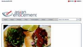 What Asianenticement.com website looked like in 2016 (8 years ago)