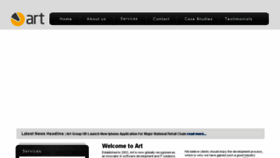 What Artdynamics.co.uk website looked like in 2016 (8 years ago)