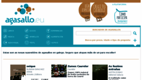 What Agasallo.eu website looked like in 2016 (8 years ago)