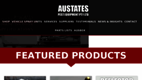 What Austates.com.au website looked like in 2016 (8 years ago)