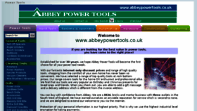 What Abbeypowertools.co.uk website looked like in 2016 (8 years ago)