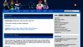 What Absolutezerotranslations.com website looked like in 2016 (8 years ago)