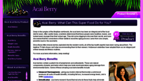 What Acaiberry.org website looked like in 2016 (8 years ago)
