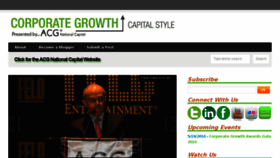What Acgcapitalblog.com website looked like in 2016 (8 years ago)