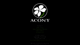 What Aconyrecords.com website looked like in 2016 (8 years ago)
