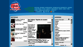 What Activohiphop.com website looked like in 2016 (8 years ago)