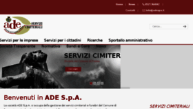 What Adespa.it website looked like in 2016 (8 years ago)