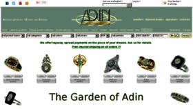 What Adin.be website looked like in 2016 (8 years ago)