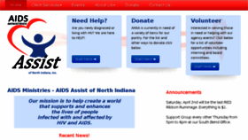 What Aidsministries.org website looked like in 2016 (8 years ago)