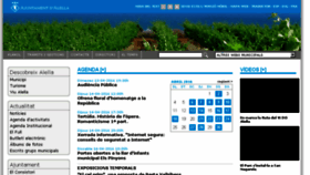 What Ajalella.org website looked like in 2016 (8 years ago)
