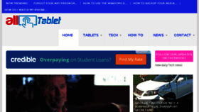 What Alltouchtablet.com website looked like in 2016 (9 years ago)