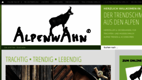 What Alpenwahn.de website looked like in 2016 (8 years ago)