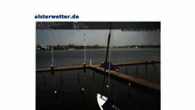 What Alsterwetter.de website looked like in 2016 (8 years ago)