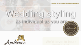 What Ambiencevenuestyling.com website looked like in 2016 (8 years ago)