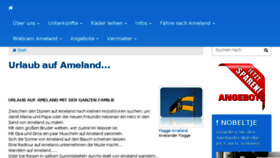 What Ameland-tips.de website looked like in 2016 (8 years ago)