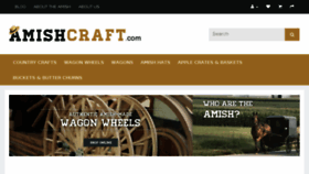 What Amishcraft.com website looked like in 2016 (8 years ago)