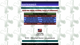 What Antennex.com website looked like in 2016 (9 years ago)