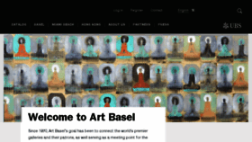 What Artbaselmiamibeach.com website looked like in 2016 (8 years ago)