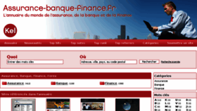 What Assurance-banque-finance.fr website looked like in 2016 (8 years ago)