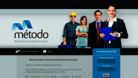 What Aula.metodoconsultores.com website looked like in 2016 (8 years ago)