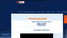What Autostrada-transilvania.ro website looked like in 2016 (8 years ago)