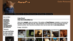 What Awwpix.com website looked like in 2016 (8 years ago)
