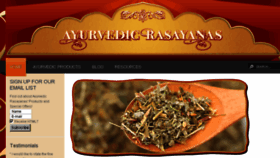What Ayurveda-herbs.com website looked like in 2016 (8 years ago)