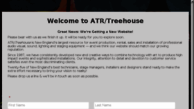 What Atrtreehouse.com website looked like in 2016 (8 years ago)