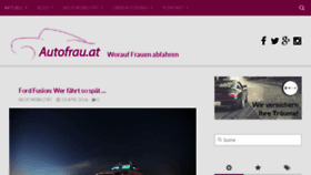 What Autofrau.at website looked like in 2016 (8 years ago)