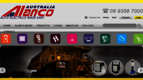 What Alanco.com.au website looked like in 2016 (8 years ago)