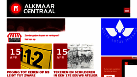 What Alkmaarcentraal.nl website looked like in 2016 (8 years ago)