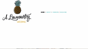 What Alowcountrywed.com website looked like in 2016 (8 years ago)