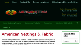 What Americannettings.com website looked like in 2016 (8 years ago)