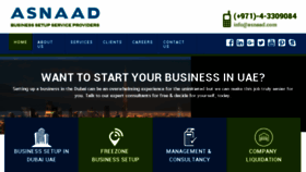 What Asnaad.com website looked like in 2016 (8 years ago)