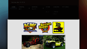 What Acmecarco.com website looked like in 2016 (8 years ago)
