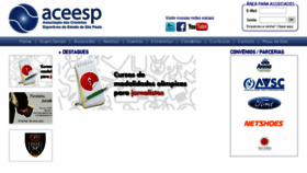 What Aceesp.org.br website looked like in 2016 (8 years ago)