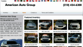 What Americanautogroups.com website looked like in 2016 (8 years ago)