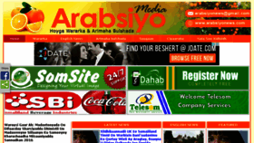 What Arabsiyonews.com website looked like in 2016 (8 years ago)