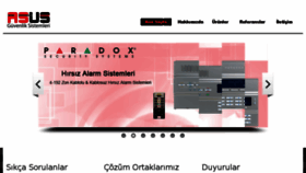 What Asusguvenlik.com website looked like in 2016 (8 years ago)