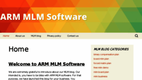 What Armmlmsoftware.com website looked like in 2016 (8 years ago)