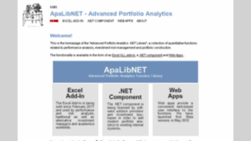What Apalibnet.com website looked like in 2016 (8 years ago)
