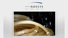 What Adeste.com.br website looked like in 2016 (8 years ago)