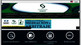 What Arbitrajecanaco.com.mx website looked like in 2016 (8 years ago)