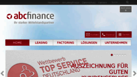 What Abcfinance.de website looked like in 2016 (8 years ago)