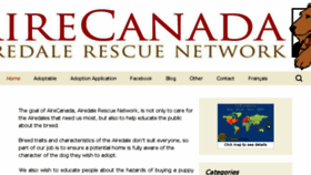 What Airecanada.com website looked like in 2016 (8 years ago)