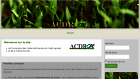 What Acdr-ca.fr website looked like in 2016 (8 years ago)